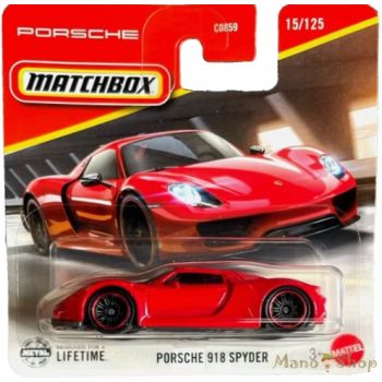 Matchbox - Porsche 918 Spyder