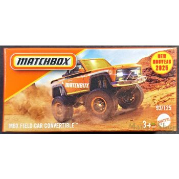   Matchbox - MBX Field Car Convertible - kisautó papírdobozban