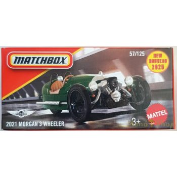 Matchbox - 2021 Morgan 3 Wheeler - kisautó papírcsomagban