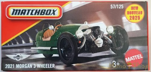 Matchbox - 2021 Morgan 3 Wheeler - kisautó papírcsomagban