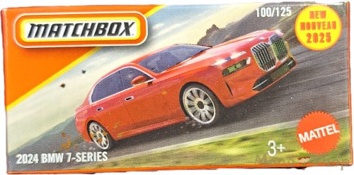 Matchbox - 2024 BMW 7-series - kisautó papírcsomagban