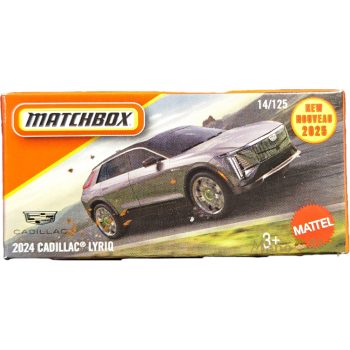 Matchbox - 2024 Cadillac Lyriq - kisautó papírcsomagban