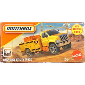 Matchbox - GMC 3500 Utility Truck - kisautó papírcsomagban