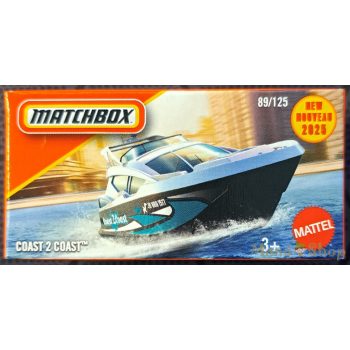 Matchbox - Coast 2 Coast - Kisautó papírcsomagban