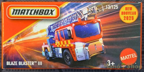 Matchbox - Blaze Buster III - kisautó papírcsomagban