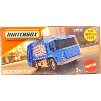 Matchbox - MBX EV Trash Truck - kisautó papírcsomagban