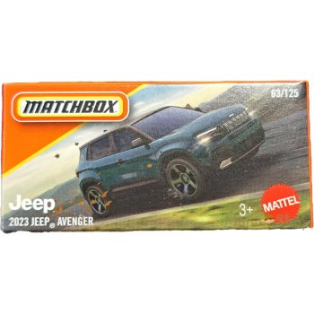 Matchbox - 2023 Jeep Avenger - kisautó papírcsomagban