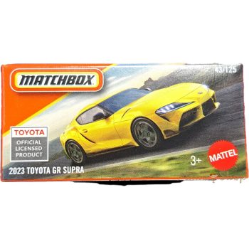Matchbox - 2023 Toyota GR Supra - kisautó papírcsomagban