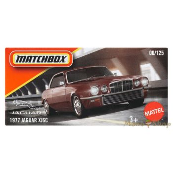 Matchbox - 1977 Jaguar XJ6C - kisautó papírcsomagban