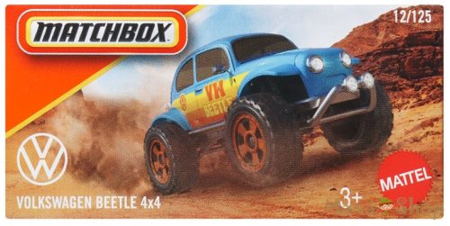 Matchbox - Volkswagen Beetle 4x4 - kisautó papírcsomagban
