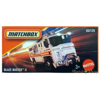 Matchbox - Blaze Buster II - kisautó papírcsomagban