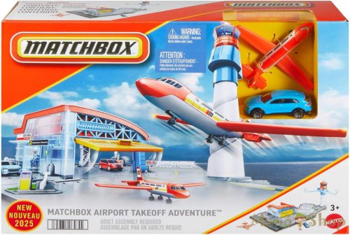 Matchbox: Repülőtér És Légi Irányítóközpont játékszett (JBW37)