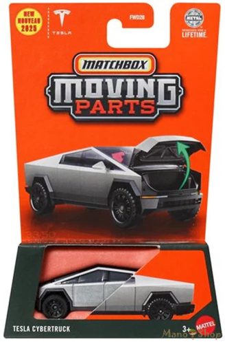 Matchbox Moving Parts - Tesla Cybertruck - nyitható kisautó