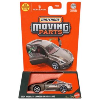   Matchbox Moving Parts - 2024 Maserati Granturismo Folgore - nyitható kisautó