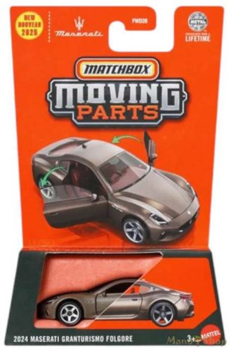 Matchbox Moving Parts - 2024 Maserati Granturismo Folgore - nyitható kisautó