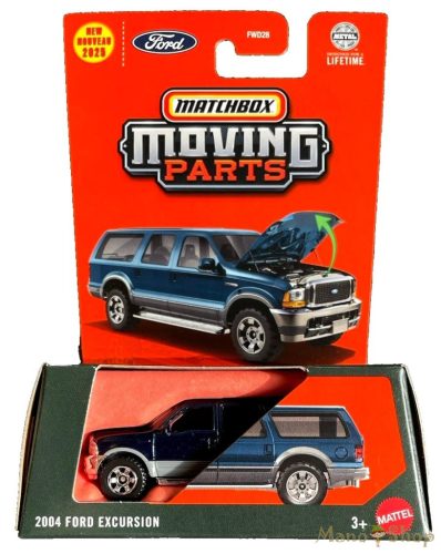Matchbox Moving Parts - 2004 Ford Excursion - nyitható kisautó