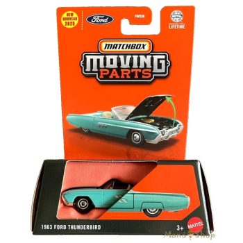  Matchbox Moving Parts - 1963 Ford Thunderbird - nyitható kisautó