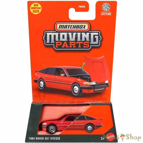 Matchbox Moving Parts - 1984 Rover SD1 Vitesse - nyitható kisautó