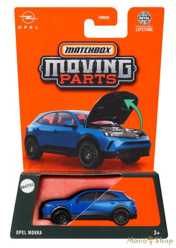 Matchbox Moving Parts - Opel Mokka - nyitható kisautó