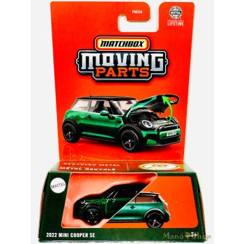  Matchbox Moving Parts - 2022 Mini Cooper SE - nyitható kisautó