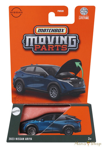 Matchbox Moving Parts - 2023 Nissan Ariya - nyitható kisautó