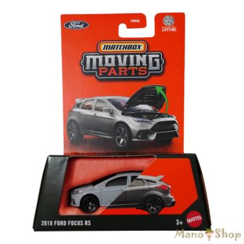   Matchbox Moving Parts - 2018 Ford Focus RS - nyitható kisautó