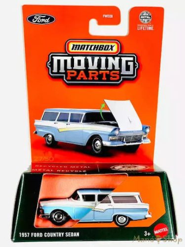 Matchbox Moving Parts - 1957 Ford Country Sedan - nyitható kisautó