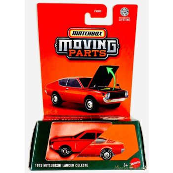   Matchbox Moving Parts - 1975 Mitshubishi Lancer Celeste - nyitható kisautó