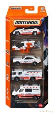 Matchbox - Rescue 5 db-os készlet