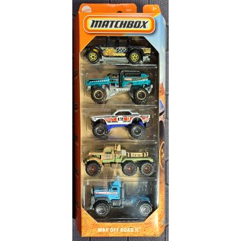 Matchbox - Kisautók MBX Off Road II. 5 db-os szett