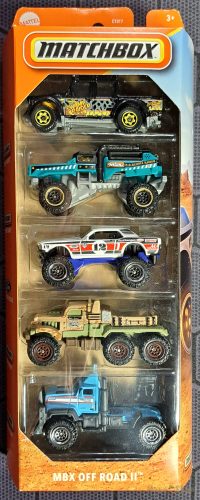 Matchbox - Kisautók MBX Off Road II. 5 db-os szett