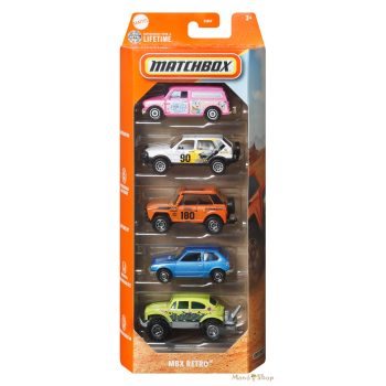 Matchbox - Kisautók MBX Retro 5 db-os szett