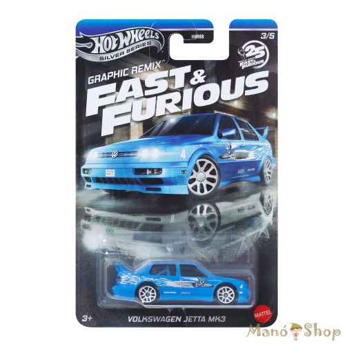 Hot Wheels Silver Series Fast & Furious - Volkswagen Jetta MK3