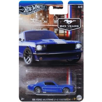   Hot Wheels - Silver Series Mustang 60 Years - '65 Ford Mustang 2+2 Fastback