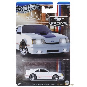  Hot Wheels - Silver Series Mustang 60 Years - '84 Ford Mustang SVO