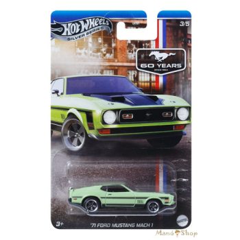   Hot Wheels - Silver Series Mustang 60 Years - '71 Ford Mustang Mach 1