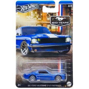   Hot Wheels - Silver Series Mustang 60 Years - '65 Ford Mustang 2+2 Fastback "Chase"