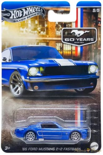 Hot Wheels - Silver Series Mustang 60 Years - '65 Ford Mustang 2+2 Fastback "Chase"