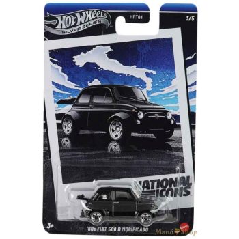   Hot Wheels - National Icons - '60s Fiat 500 D Modificado