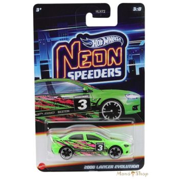 Hot Wheels - Neon Speeder - 2008 Lancer Evolution