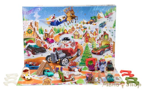 Hot Wheels Adventi naptár 2025