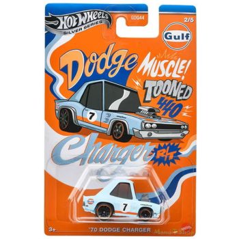   Hot Wheels - Silver Series Toned Gulf - '70 Dodge Charger