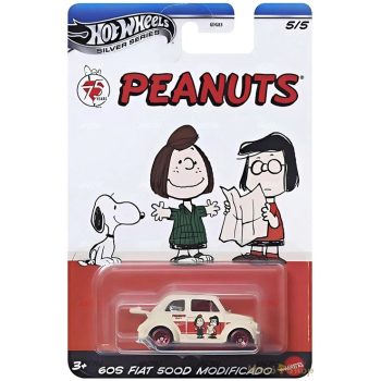   Hot Wheels - Silver Series Peanuts - 60s Fiat 500D Modificato