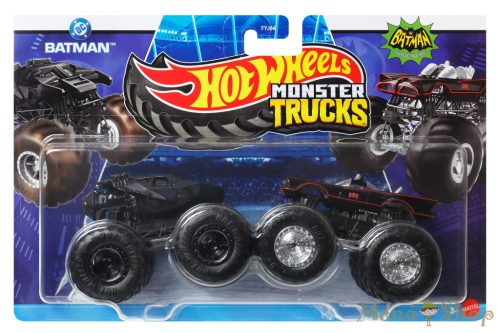 Hot Wheels Monster Trucks - 2-es Csomag - DC Batman vs Batman Classic TV Series