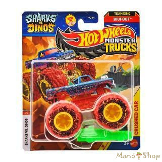 Hot Wheels - Monster Trucks - Bigfoot "Sharks vs. Dinos"