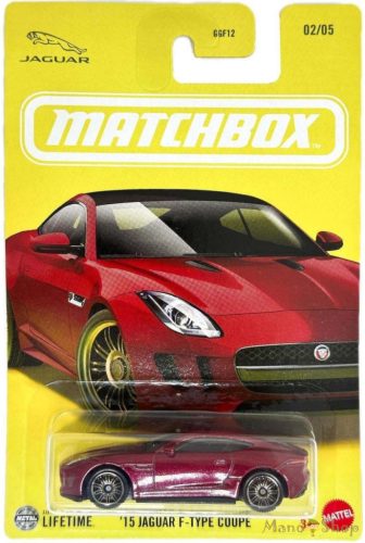 Matchbox Ikonikus kisautók - '15 Jaguar F-Type Coupe