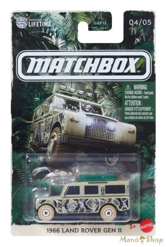 Matchbox - Adventure Guides - 1966 Land Rover GEN 11