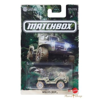 Matchbox - Adventure Guides - Willys Jeep