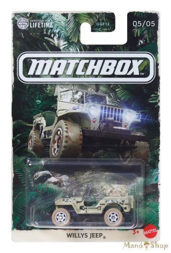 Matchbox - Adventure Guides - Willys Jeep