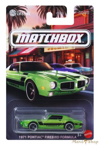 Matchbox - Local Cruiser - 1971 Pontiac Firebird Formula